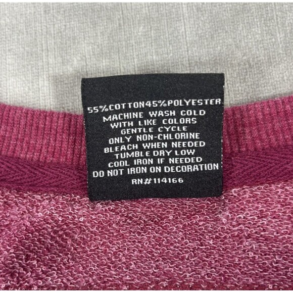 Boston College Eagles Womens XL Red Colosseum Crewneck Sweatshirt‎ - Picture 4 of 6